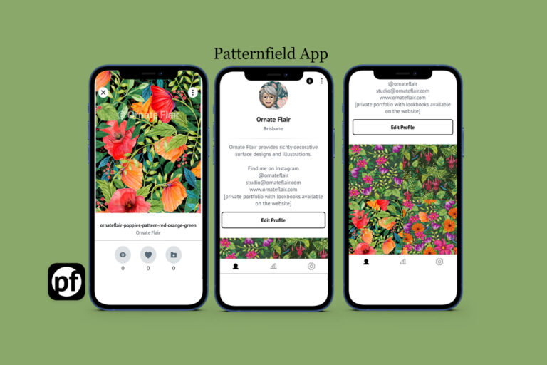 Ornate Flair is on the Patternfield App